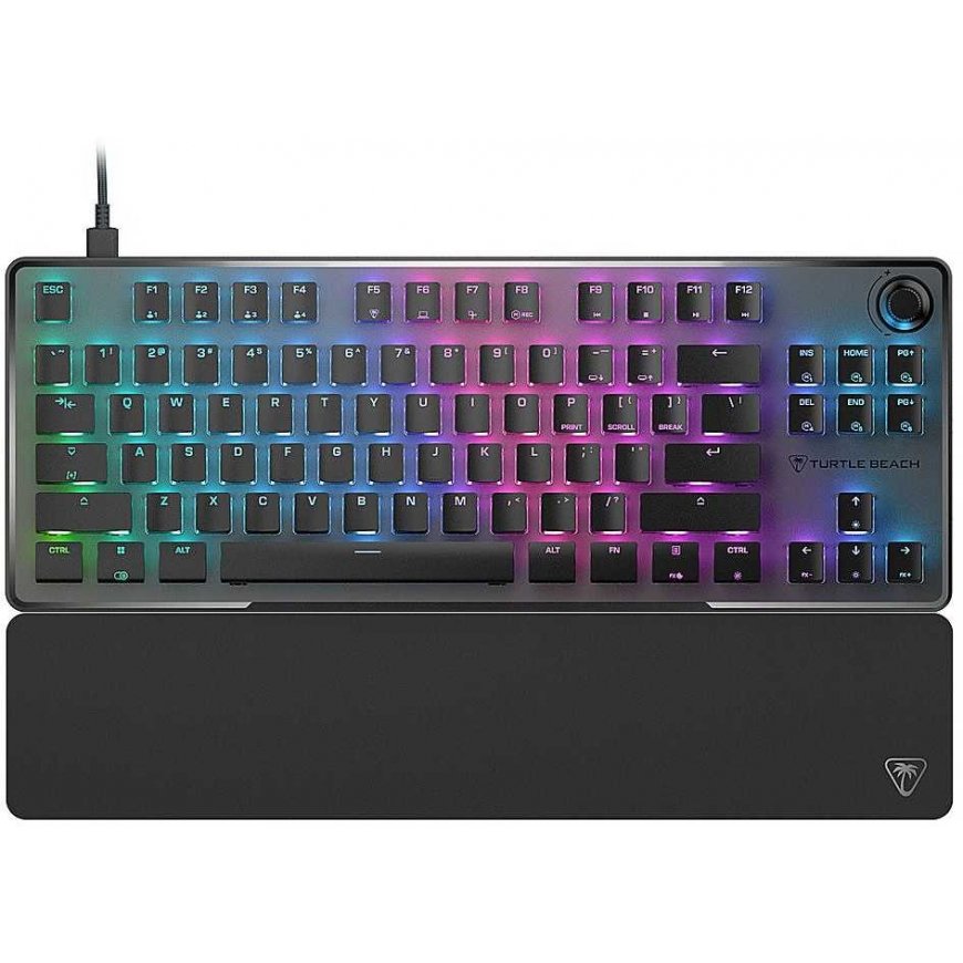 Turtle Beach Vulcan II TKL PRO RGB 75% juoda laidinė mechaninė klaviatūra (Magnetic switch, US) – 2
