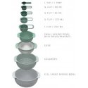 Joseph Joseph JJ-Rinkinys misek i miarek Nest 9 Plus Sage Joseph Joseph JJ-Rinkinys misek i miarek Nest 9 Plus Sage