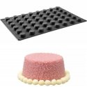 Hendi Silicone mold for praline, mousse, baked goods, 570 x 375 mm - mini muffins