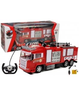 Lean Cars Fire Truck Fire Brigade R/C