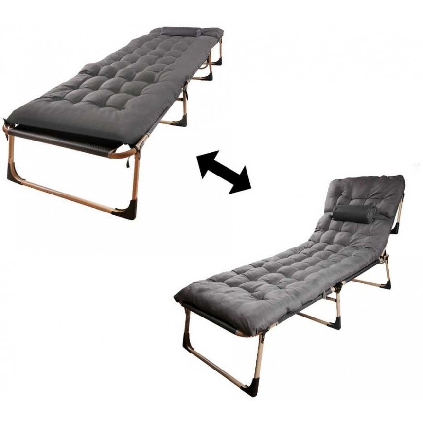 Ikonk Bed 120kg, gray – 2