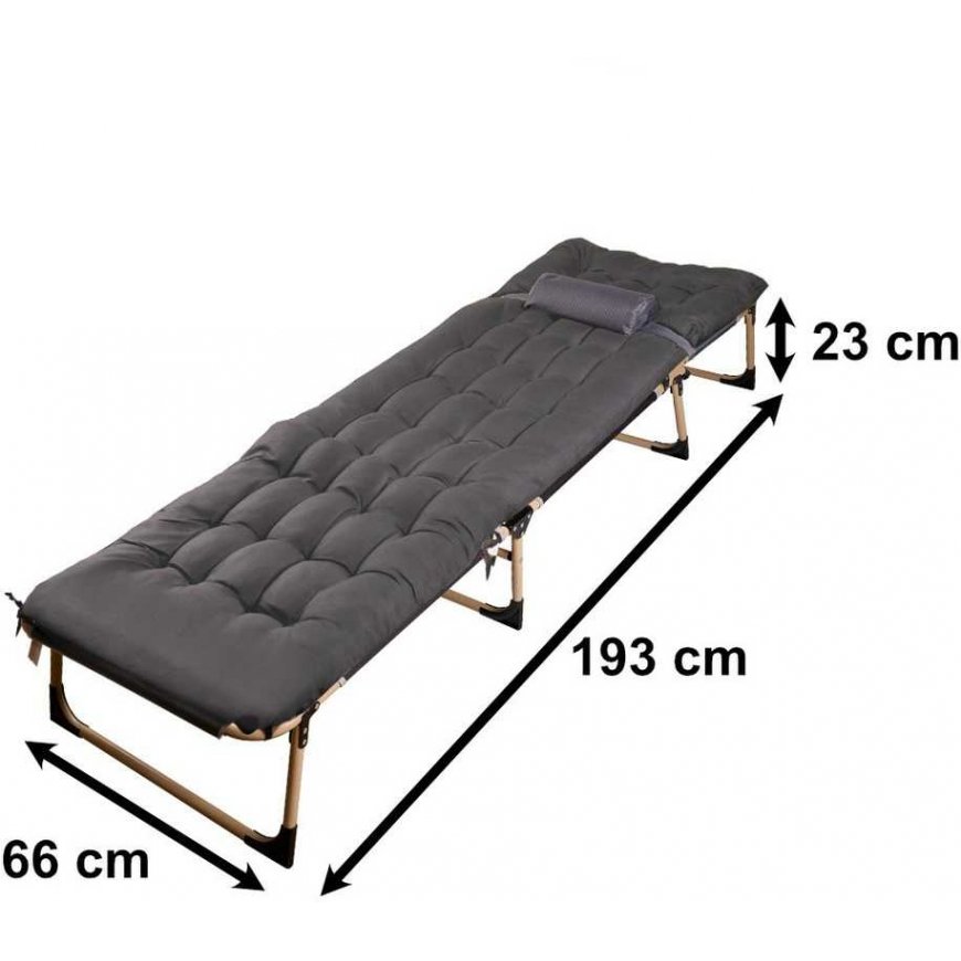 Ikonk Bed 120kg, gray – 3