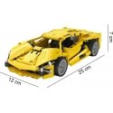 Klocki konstrukcyjne CaDA Samochód sportowy rycksowy 24 cm Auto Lightning Sports Car with disc drive pull back 357 parts Klocki konstrukcyjne CaDA Samochód sportowy rycksowy 24 cm Auto Lightning Sports Car with disc drive pull back 357 parts