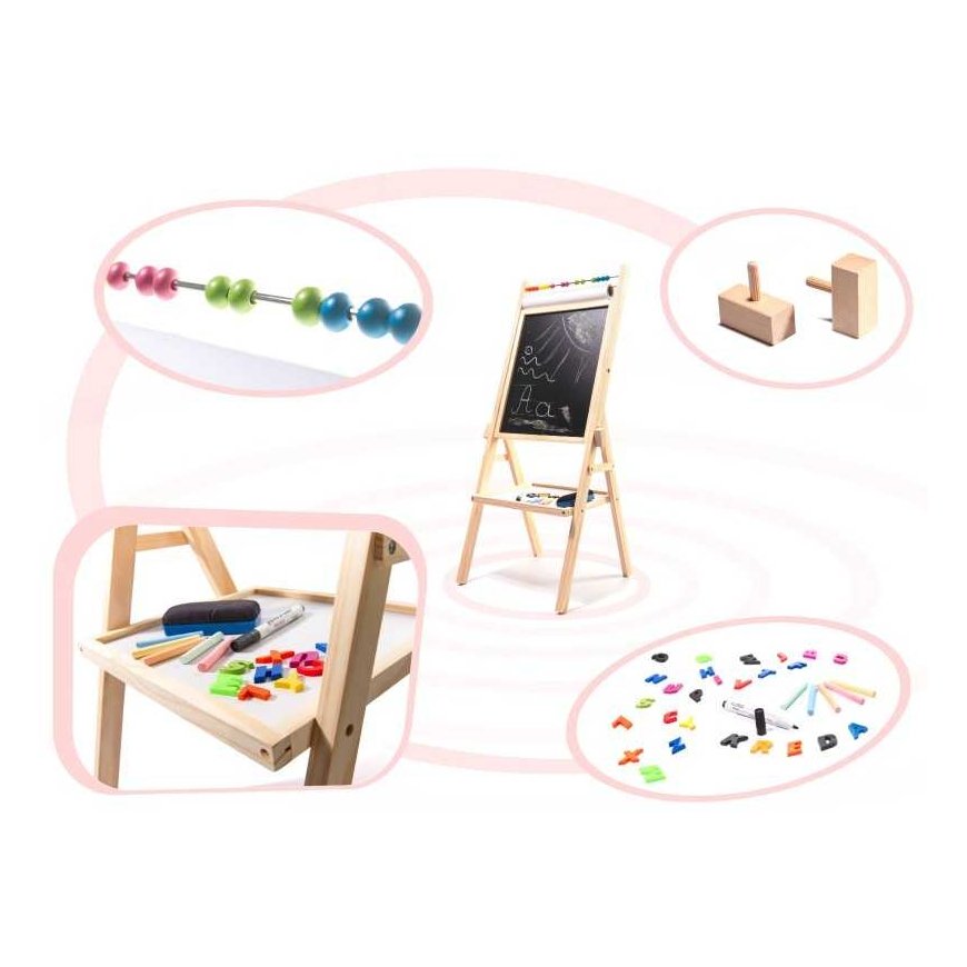 Ikonk Magnetic board, 2 in 1, 90 cm – 3