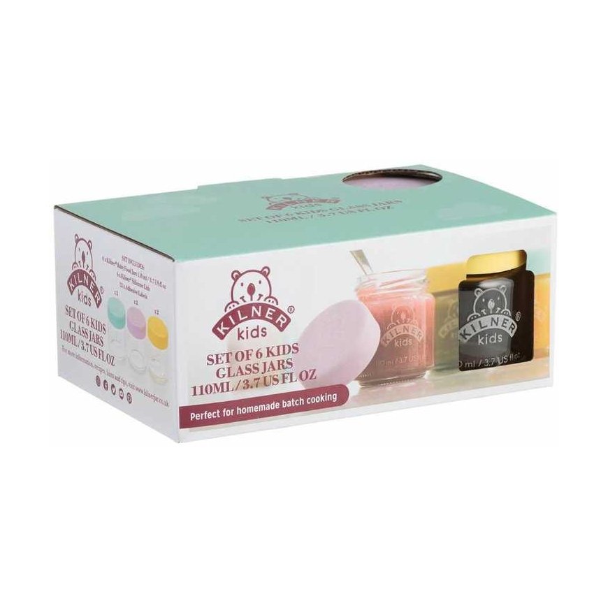 Kilner Mini Stiklainių Komplektas 6 vnt, Skaidrus, 0,11l, Kilner – 2