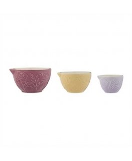 MASON CASH (RAYWARE GROUP) MC-3 Measuring Cup Set. multi-colored in the meadow
