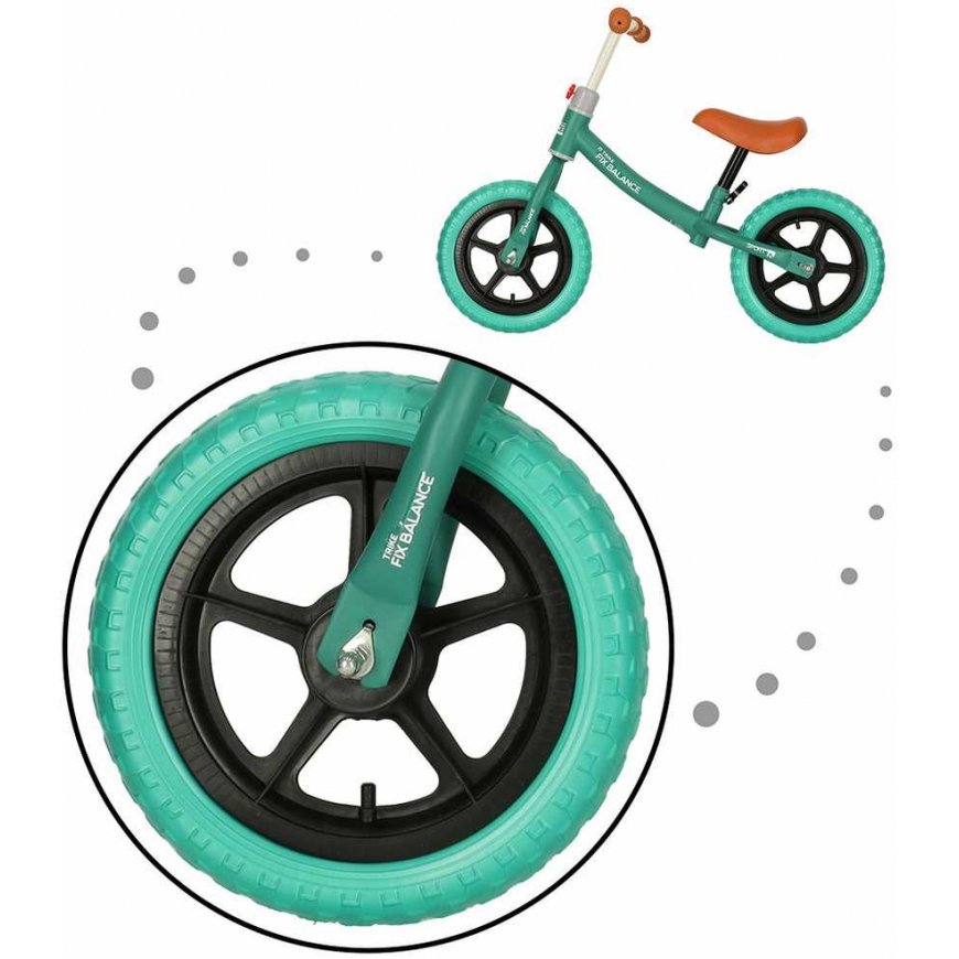 Ikonk Trike Fix Balance turquoise cross bike – 4