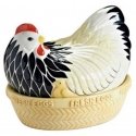 MASON CASH (RAYWARE GROUP) MC-ceramic hen container for storing eggs