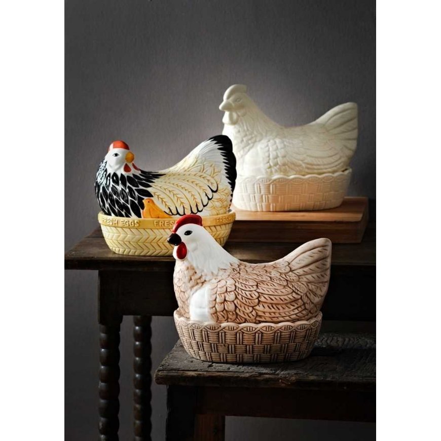 MASON CASH (RAYWARE GROUP) MC-ceramic hen container for storing eggs – 5