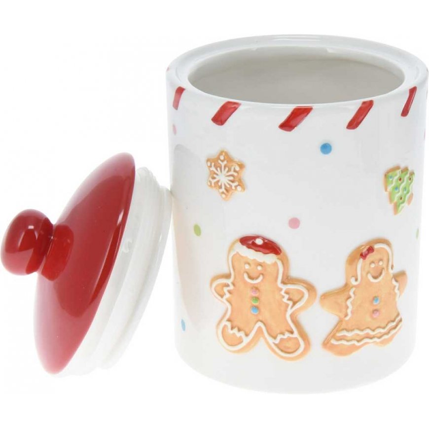 Mondex GINGERBREAD STORAGE JAR 12X18cm – 2