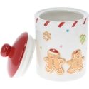 Mondex GINGERBREAD STORAGE JAR 12X18cm Mondex GINGERBREAD STORAGE JAR 12X18cm