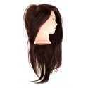 Ikonk Barber head with natural hair, brown Ikonk Barber head with natural hair, brown