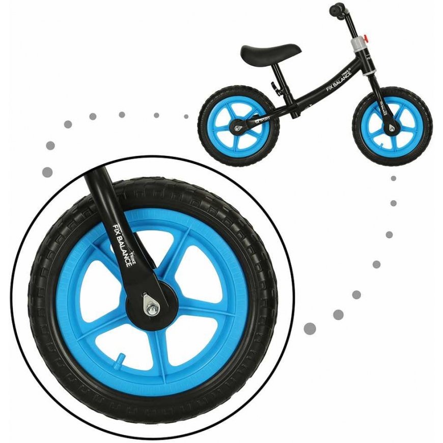 Ikonk Tricycle Fix Balance cross bike in black and blue – 5