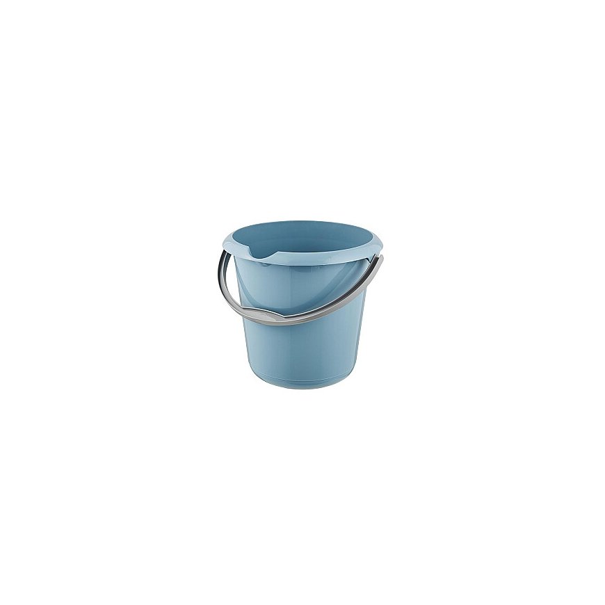 Bucket with spout 10L Mika Ø30x28cm transparent – 2