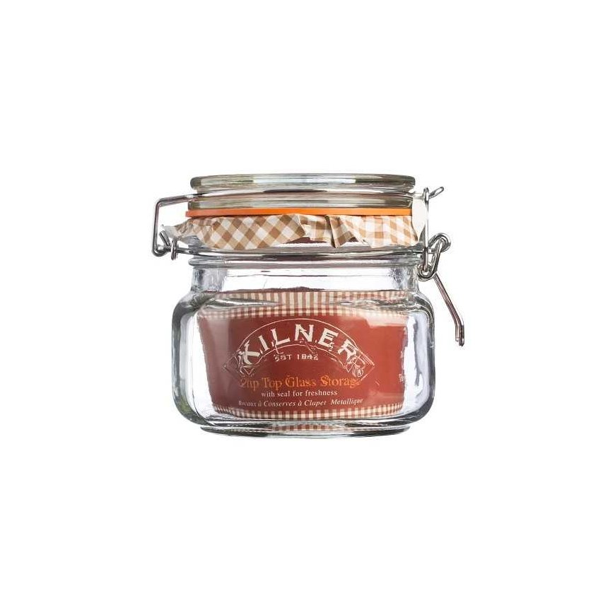Kilner Rayware Group KIL-Jar 0.5 l Square Clip Top Jar – 2