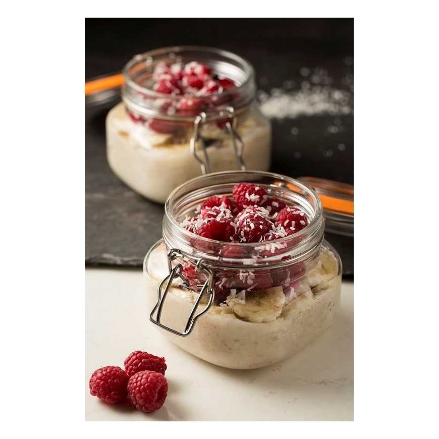 Kilner Rayware Group KIL-Jar 0.5 l Square Clip Top Jar – 4