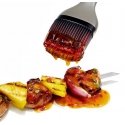 OXO-Silicone grill brush, grey-red