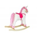 Lean Sport Lean Toys Bėgantis žirgas Vienaragis Baltas Sounds Moves Snout Tail 74 cm Lean Sport Lean Toys Bėgantis žirgas Vienaragis Baltas Sounds Moves Snout Tail 74 cm