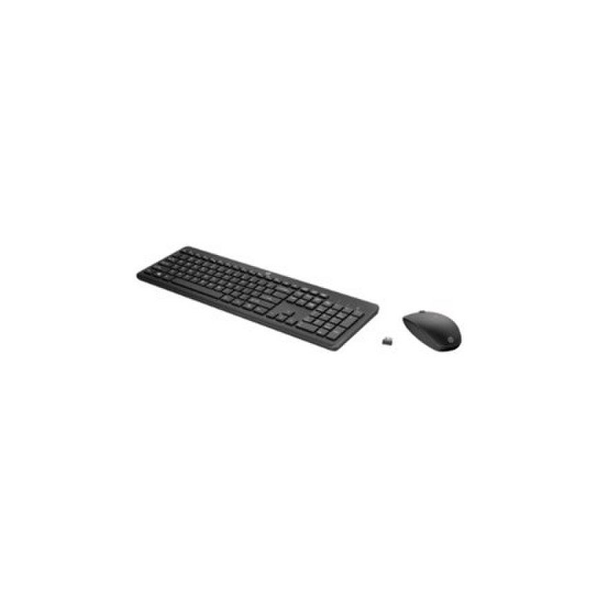 HP 235 Wireless Pelė Klaviatūra Combo - Juodas - US ENG