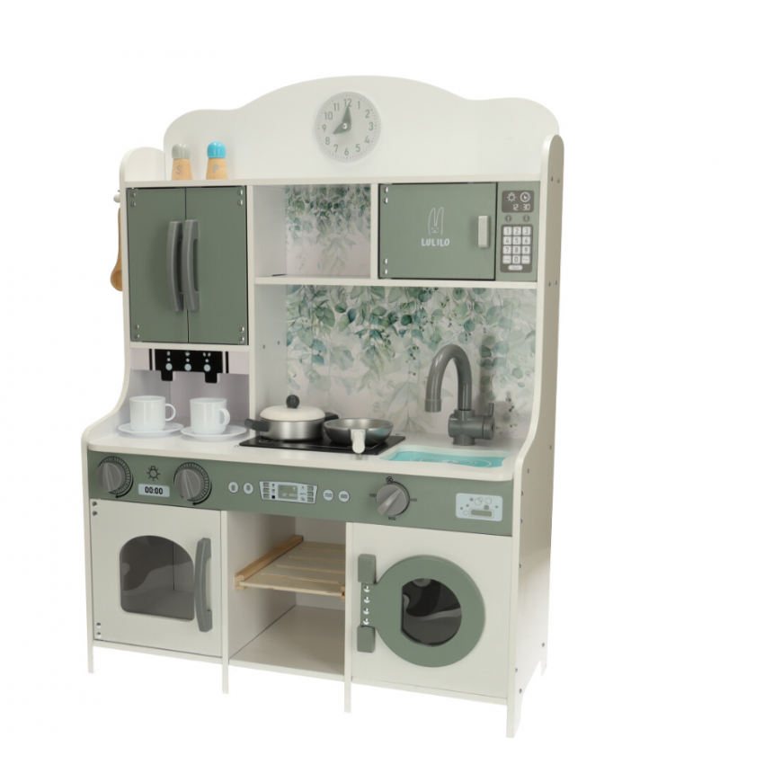Ikonk Wooden kitchenette with accessories, Lulilo – 2