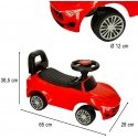 Baby carriage car with sound and lights red