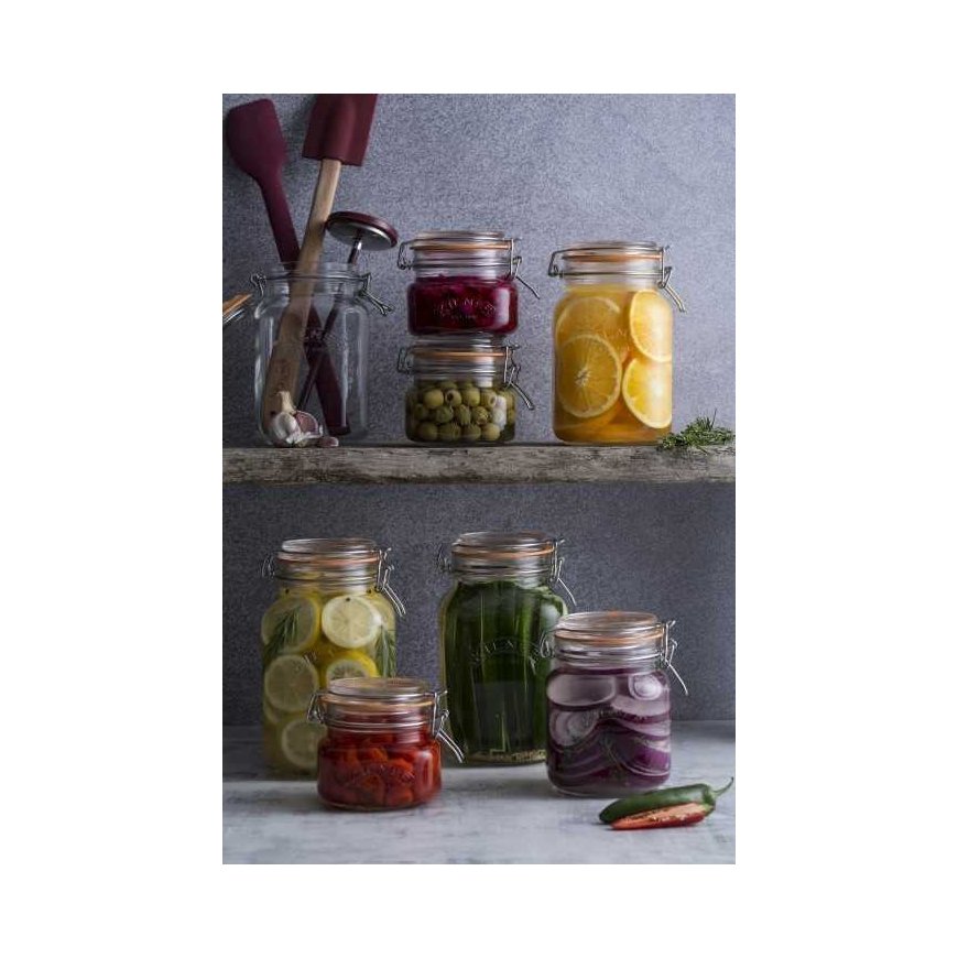 Kilner Rayware Group 6 prieskonių stiklainių rinkinys dėžutėje – 4