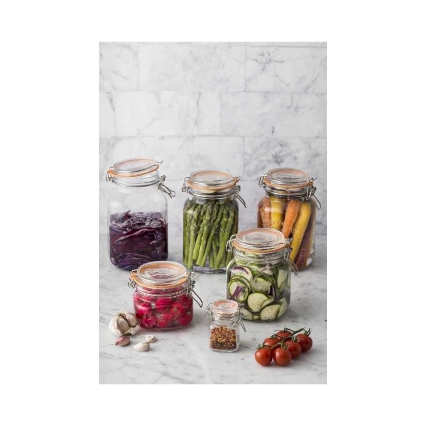 Kilner Rayware Group 6 prieskonių stiklainių rinkinys dėžutėje – 5