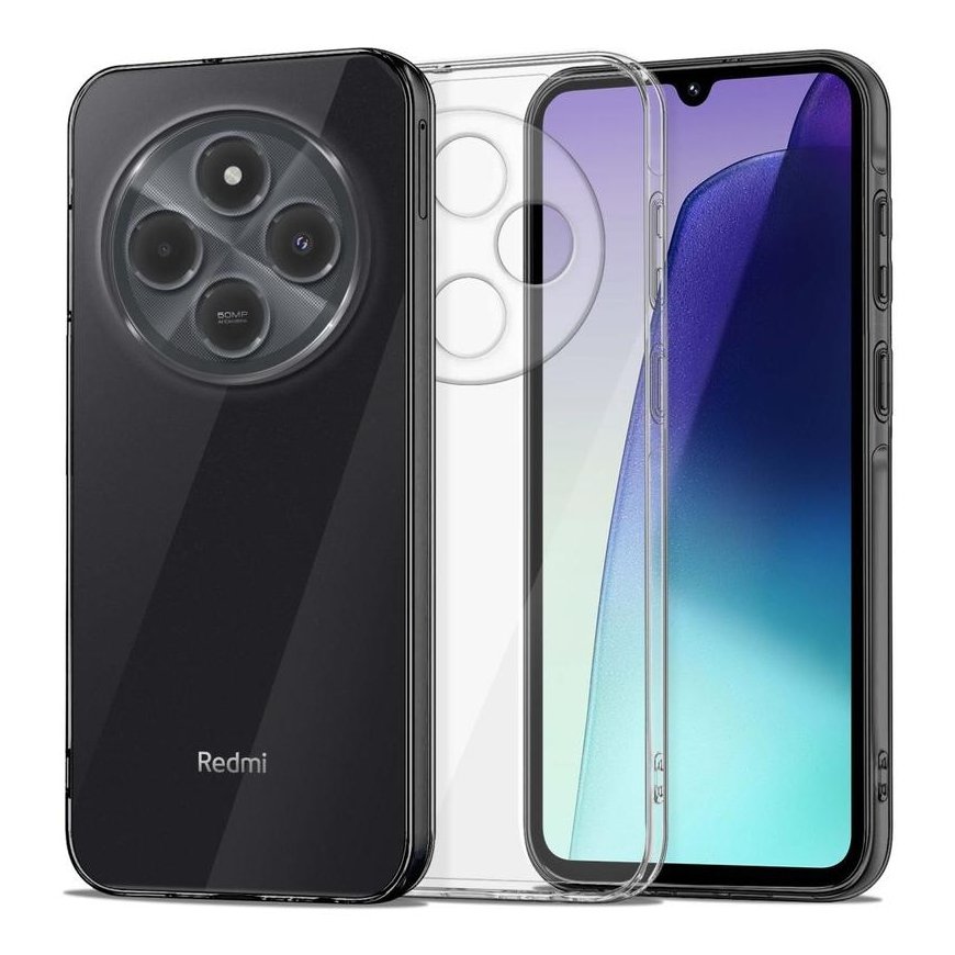 Mobiili tagakaas Tech-Protect Redmi 14C Flexair+, läbipaistev