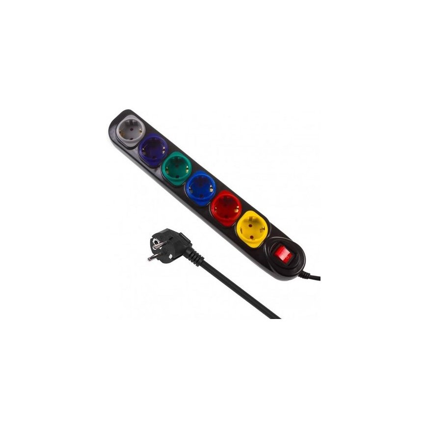 Power strip 250VAC/10A 1,5m MCE509 B