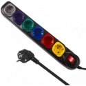 Power strip 250VAC/10A 1,5m MCE509 B Power strip 250VAC/10A 1,5m MCE509 B