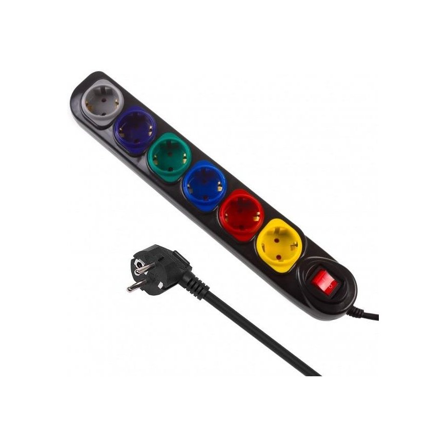 Power strip 250VAC/10A 1,5m MCE509 B – 2