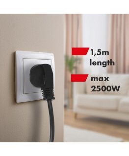 Power strip 4 sockets 1,5m 1,5m MCE508 B