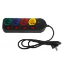 Power strip 4 sockets 1,5m 1,5m MCE508 B Power strip 4 sockets 1,5m 1,5m MCE508 B