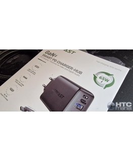Acefast A94 GaN2 USB-A | 3x USB-C PD 100W network charger - blac