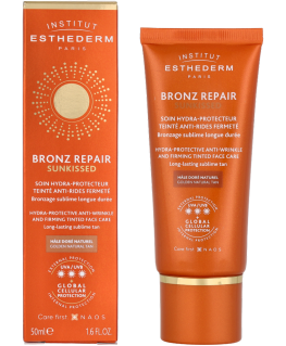 Institut Esthederm Esthederm Bronz Repair Sunkissed Tinted Face Care face cream with color, shade: Golden Natural Tan, 50 ml