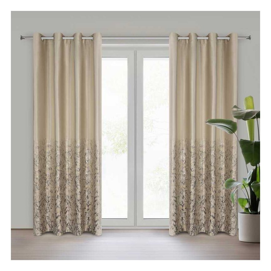 Eurofirany ZAS/TORI/BEIGE 140X250 TRANSL.