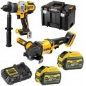 Įrankių rinkinys DeWalt DCMASST1N-XJ (DCD999 + DCG418) 2x6,0 Ah akum. Įrankių rinkinys DeWalt DCMASST1N-XJ (DCD999 + DCG418) 2x6,0 Ah akum.