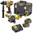Įrankių rinkinys DeWalt DCMASST1N-XJ (DCD999 + DCG418) 2x6,0 Ah akum. Įrankių rinkinys DeWalt DCMASST1N-XJ (DCD999 + DCG418) 2x6,0 Ah akum.