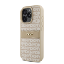DKNY PU odos kartotinių raštų toninis dryžuotas dėklas, skirtas iPhone 16 Pro Max Rožinė DKNY PU odos kartotinių raštų toninis dryžuotas dėklas, skirtas iPhone 16 Pro Max Rožinė