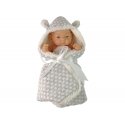 Lean Toys Doll baby cloth gray Lean Toys Doll baby cloth gray