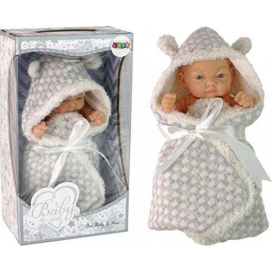 Lean Toys Doll baby cloth gray – 4