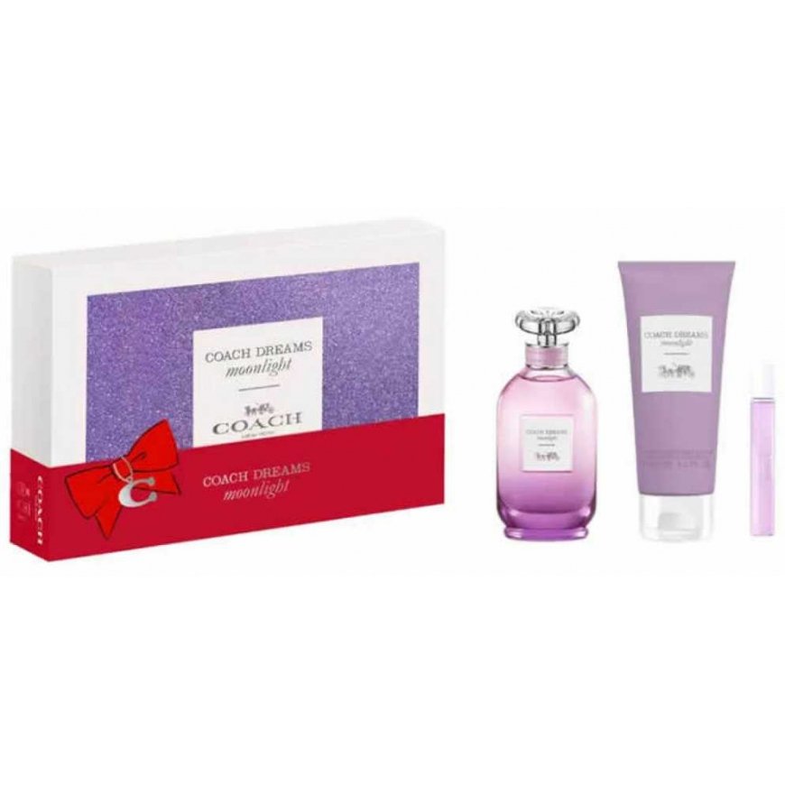 Coach 1941 Coach Dreams Moonlight Eau De Perfume Purškiklis, 90 ml rinkinys 3 vnt