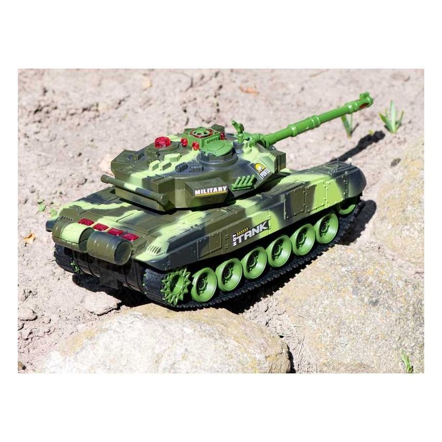 Ikonk RC War Tank 9993 2.4GHz Forest Camouflage – 3