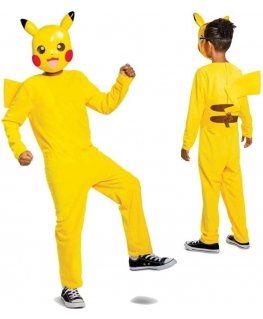 Strój karnawałowy Pokemon Pikachu costume yellow przebranie 137-149 cm (10-12 lat)