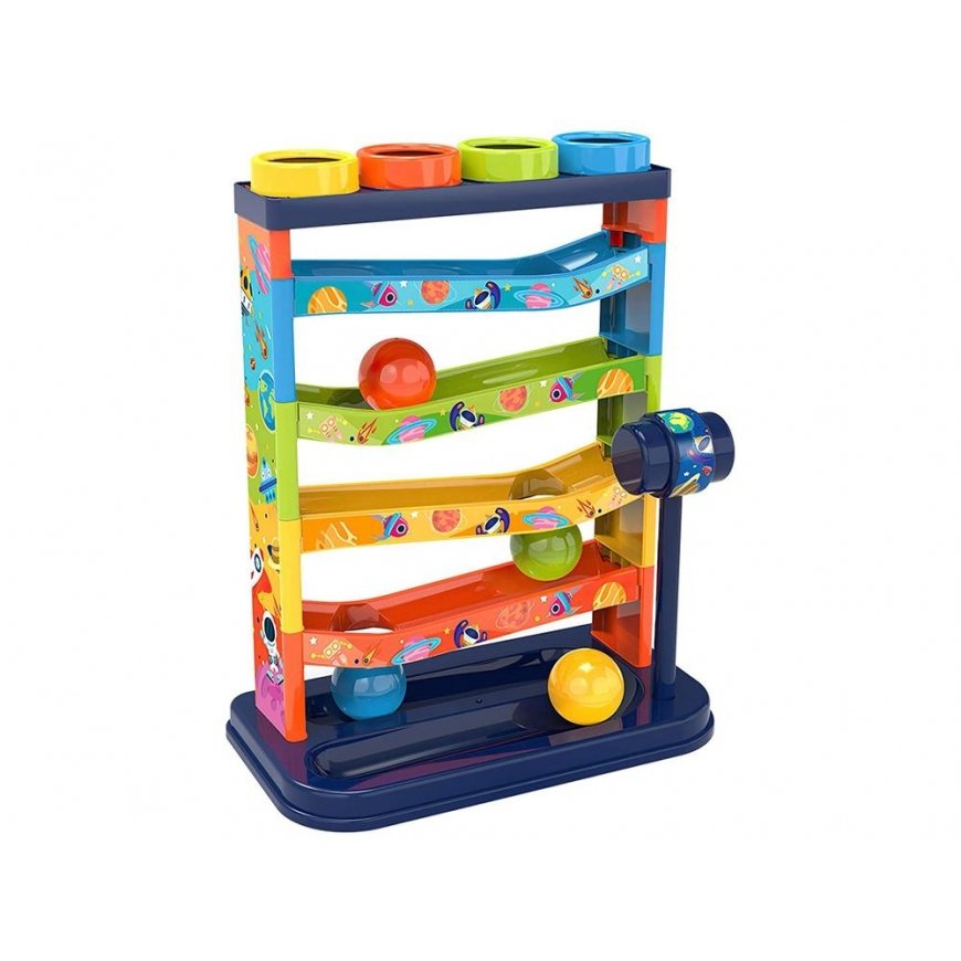 Lean Toys Lean cars Colorful balls, light-up rattles – 2