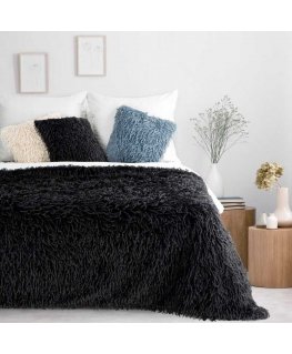 Eurofirany Eurocurtains BLANKET/ADORE/Black 130X170 Black
