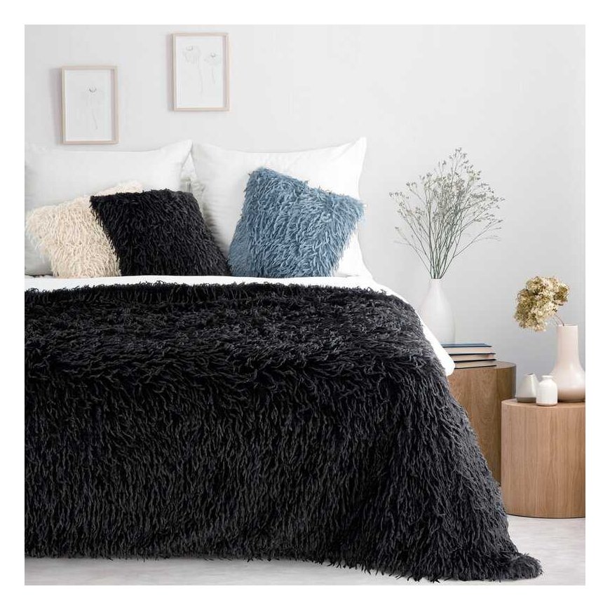 Eurofirany Eurocurtains BLANKET/ADORE/Black 130X170 Black