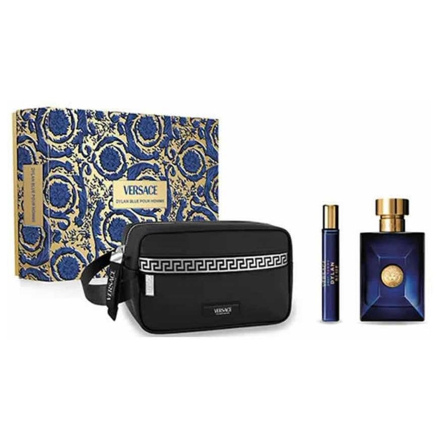 Versace Dylan Blue Pour Homme Eau De Toilette Spray 100ml gift set for men 3 pcs – 3