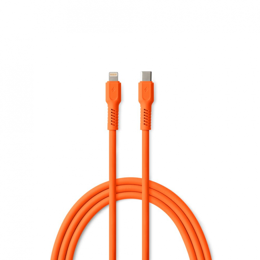 COLORUM laidas USB-C- Lightning 1,8m 2,4A CK12-CL-10 xOrange – 4