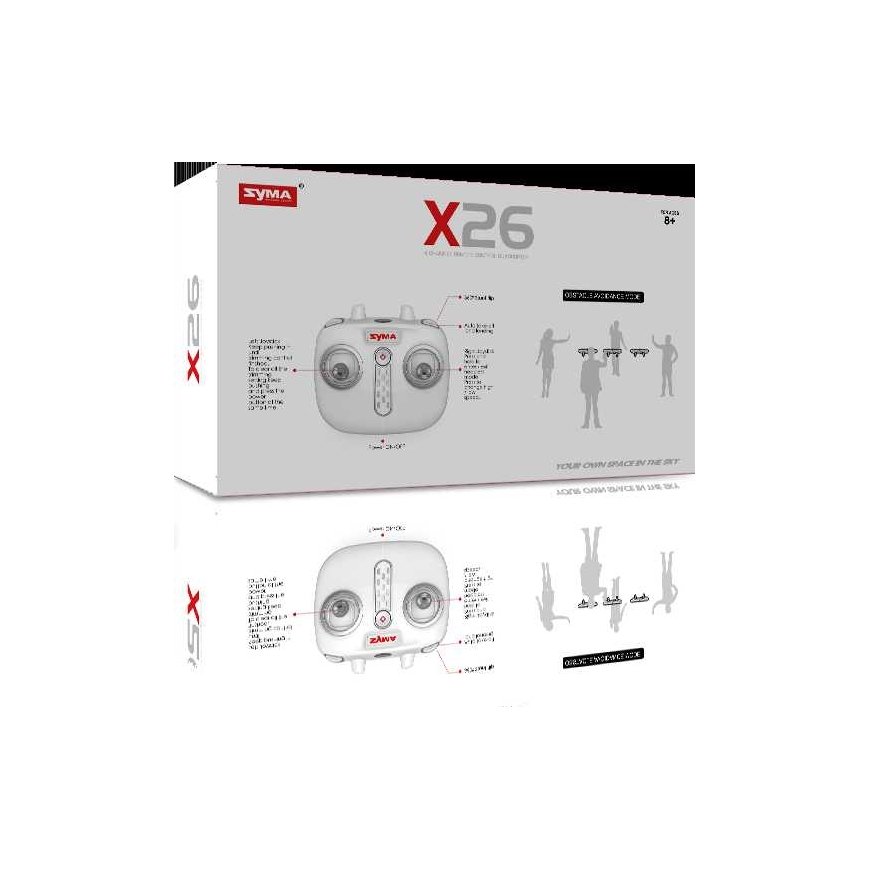 Syma X26 RC dronas 2,4 GHz – 3